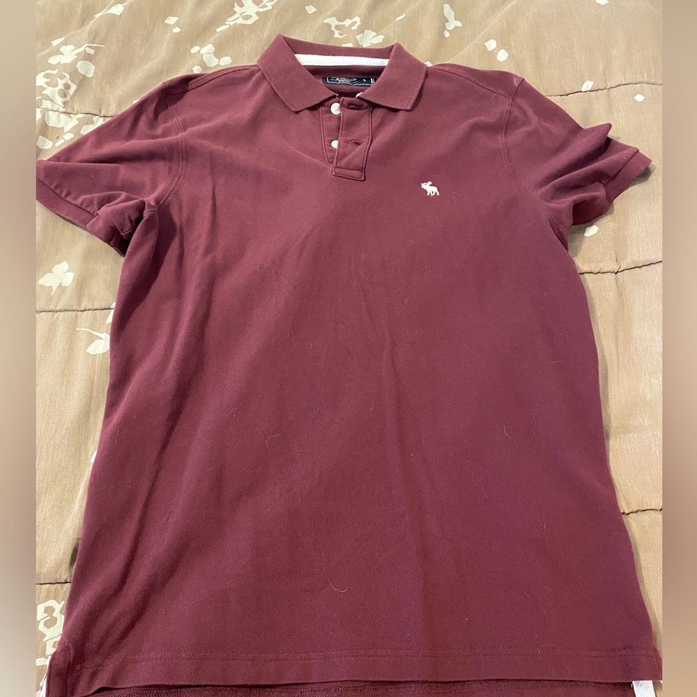 Abercrombie and Fitch Polo - Worn - Men’s Large